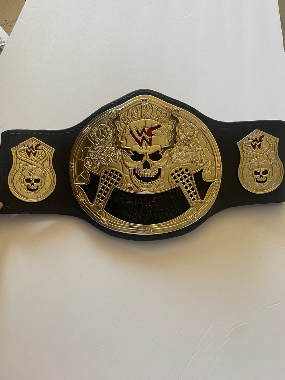 Wrestling Belt Adult or Child Plastic Costume
